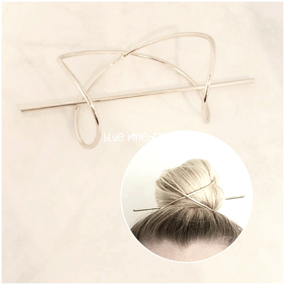 Golden Hair pin Cool Gift for her